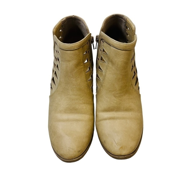 George Short Tan Neutral Ankle Boot Bootie SZ 9 - Picture 7 of 8
